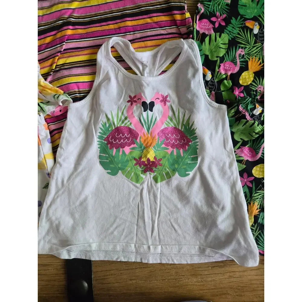 Children's Place Tee Shirt and Summer Tops and Outfit Bundle sz 5T
